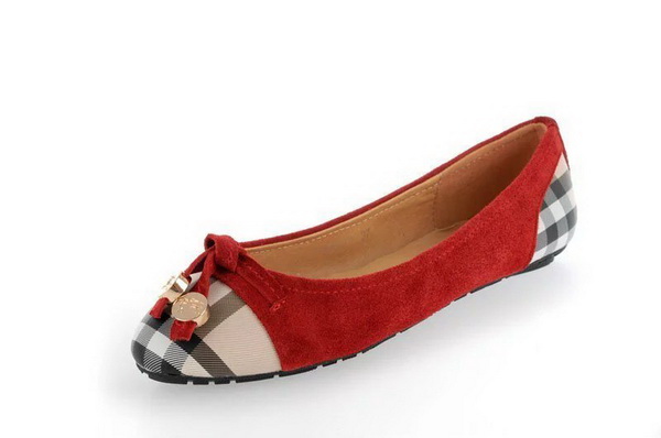 Burberry Shallow mouth flat shoes Women_001